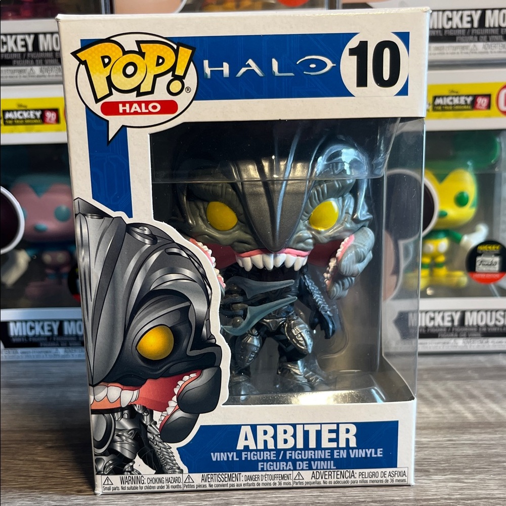 Funko Pop! Halo Arbiter Vinyl Figure - Black and Yellow